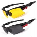 New Day and Night Car Vision Driver Glasses Anti Glare Night Vision Driver Goggles Night Driving Enhanced Light Glasses Eyewear.