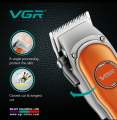 VGR Professional Clipper Hair Trimmer Vintage Haircutting Machine LED Display Electric Barber Trimmer V-673. 
