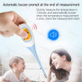 Silicone Fast 8S Thermometer for Fever Digital infrared Basal Body Thermometer Oral Armpit Rectal Temperature LED Display. 