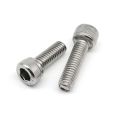 100/50/20/10pcs M2 M2.5 M3 M4 M5 M6 M8 Allen Hexagon Hex Socket Cap Head Screw Bolt Length 4-60mm DIN912 A2 304 Stainless Steel. 