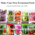 Fermentation Lids Plastic Fermenting Lid with Airlock Fermentation Lids for Wide Mouth Mason Jars (Jars Not Included). 
