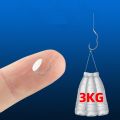 20Pcs Automatic Flipping Fishhook 1#-14# Offset Fishing Hook Two-bend Anti-skid Carp Hook Carbon Steel Hooks With Barb.
