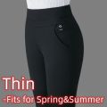 Spring Summer Pencil Pants Thichen Thin Woman Fleecing Thermal Strench OL Lady Skinny Slim Trousers Female Clothing Legging New. 