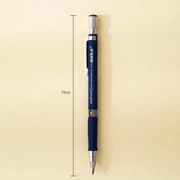2.0mm%20Mechanical%20Pencil%20Set%202B%20Automatic%20Pencils%20With%20Black%20Lead%20Refills%20For%20Writing%20-%20Image%204