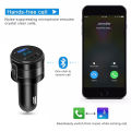 Bluetooth 4.2 FM Transmitter Car MP3 Player 3.1A Dual USB Ports Car Charger Handsfree Modulator Kit Cigarette Lighter Adapter. 