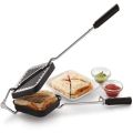 Non-stick Gas Toaster Sandwich Maker (Black). 