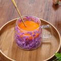 Double Wall High Borosilicate Clear Glass Cup Dried Flowers Glass Tea Cup Coffee Mug with Handle Heat Resistant Tea Cups.