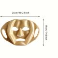3D Silicone Mask Cover Fixed Mask Tool Ear Hanging Mask for Moisturizing Face Reusable Firming Facial Tool.