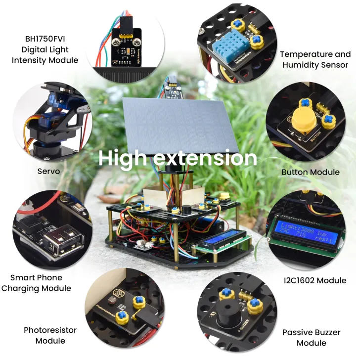 Keyestudio%20Solar%20Panel%20Tracking%20Kit%20Tracker%20System%20Electronic%20Kit%20For%20Arduino%20UNO%20Kit%20Kids%20Programming%20Toys%20W/1602%20LCD%20Display%20-%20Image%205