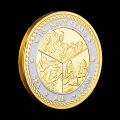 United States Naval Special Warfare Command Navy Seals Collectible Golden Plated Souvenir Coin Commemorative Coin Challenge Coin. 