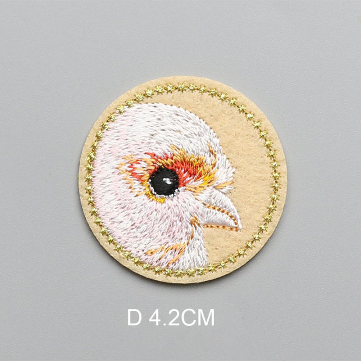 1%20Piece%204.2cm%20Iron%20on%20Embroidery%20Stickers%20Cartoon%20Bird%20Patch%20for%20Clothes%20Bag%20DIY%20Decoration%20Back%20Adhesive%20-%20Image%205