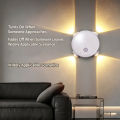 Smart RGB Gradient Night Light Magnetic Motion Sensor Rechargeable Wall Lamp for Bedroom Bathroom Closet Garden Home Decor lightify. 