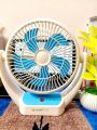 12 hours plus backup time; High quality Soundless Rechargeable & Charger fan;JY Super-2523; Professional & Advanced Technologies 4000 mah Battery: AC/DC Fan.