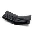 Soft Genuine Leather Wallet Men's Cow Leather Wallets Man Small card holder Wallets Balck Short Purse for Male. 