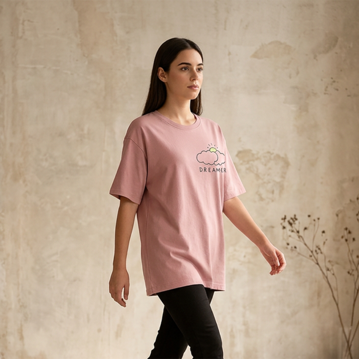 Pink%20Dreamer%20Cloud%20Sun%20Printed%20T%20Shirt%20for%20Girls%20&%20Women%20Cotton%20Jersey%20Top%20-%20Image%202