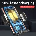VIKEFON Car Wireless Charger Magnetic Automatic Clamp  Fast Charger Car Phone Holder for iPhone14 13 12Samsung S20 S10 Universal. 