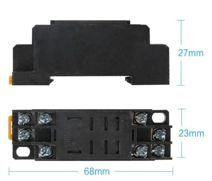 8%20Pin%20Relay%20Socket%20Base%20Holder%208%20Pin%20Screw%20Terminals%20Power%20Ralay%20Connector%20for%2010%20ampere%20transparent%2012V%20and%20220V%20Relay%20-%20Image%208