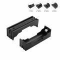 ABS 18650 Battery Holder Storage Box Case 1 2 3 4 Slot Batteries Container With Hard Pin. 