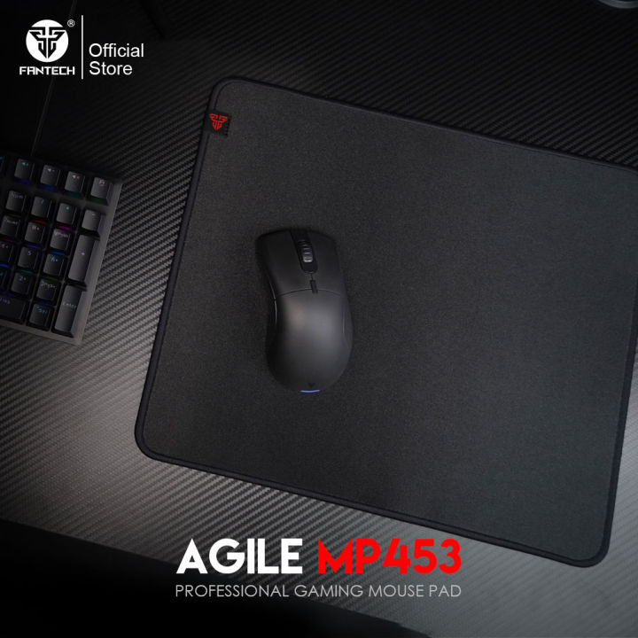FANTECH AGILE MP453 Game Mouse Pad 450mm x 350mm Large Mouse pad Water-Resistant SPEEDSILK Surface for Mousepad Gamer