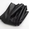 Black Thin Cowhide 1.0mm Genuine Leather Seat, Sofa Cushion, Soft Leather Material, Thin Head Layer, Pure Leather Fabric, Leathe. 