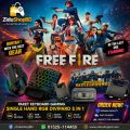M1 PRO 5 in 1 RGB Mobile Game Keyboard Mouse Combo Pack MK500.