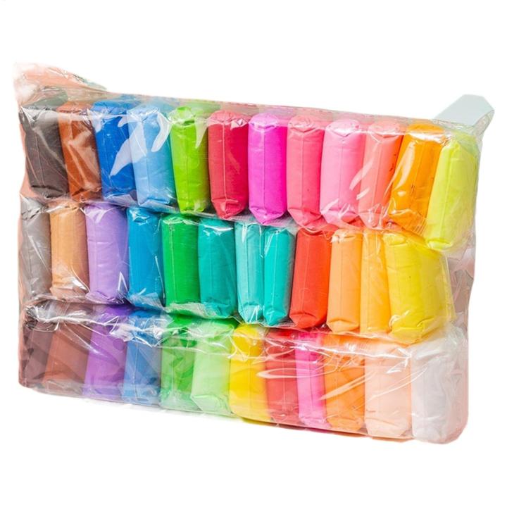 12/24/36 Color Clay Air-dried Clay Set, Ultra Light Clay kit , DIY Crafts Gifts for Friends Children