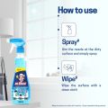 Mr. Brasso Glass & Household Cleaner Spray 350ml with Ultra Shine Formula for TV, Electronics, Fridge, Laminated Furniture, Mirror, Car Windshield. 