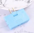 3 In 1 Universal Rotating Wall Socket and | 2 Pin Shoe Male Plug Switch | For Homes Offices Travel Kitchen. 