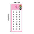 0-12 Multiplication Charts, Times Table Cards, Self Check Math Learning Tool, Montessori Mathematical Training, Teaching Aids. 