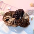 5CM New Color Nylon Elastic Hair Tie Rubber Band for Women Men Thin Hairbands Ponytail Holder Hair Accessories.