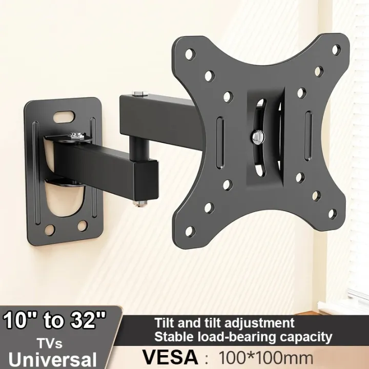 Tv Arm Rotation Full Motion TV Monitor Wall Mount Bracket Articulating Arms Swivel Tilt ...