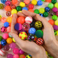 10-50Pcs  Bouncy Ball Kids Favors Summer Birthday Party  for Guests Goody Pinata Fillers Prizes Bouncing Ball Toy 25mm. 