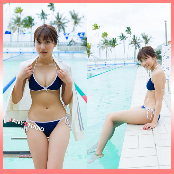 Swimwear women Japanese style beautiful bikinis women swimming suit