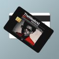 The Weeknd After Hours Fashion Waterproof Scratch Pattern New Stickers Decoration 4 PCS Card Cover. 