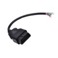 Best Quality OBD2 Male Female Plug OBD2 30cm 16Pin Connector OBD2 Cable Adaptor OBD2 Connector J1962 OBD2 Connector. 