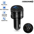 Bluetooth 4.2 FM Transmitter Car MP3 Player 3.1A Dual USB Ports Car Charger Handsfree Modulator Kit Cigarette Lighter Adapter. 