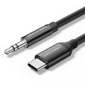 Vention USB C to 3.5mm Headphone Adapter DAC Chip Type C for iPhone 16 15 Pro Max MacBook  Gaming PC/PS5 Aux Cable. 