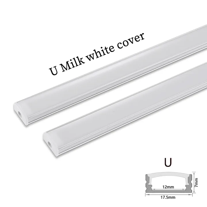 LED%2050cm%20Aluminium%20Channel%20for%20Led%20Strip%20V/U%20Shape%20Aluminum%20Profile%20with%20Diffuser%20Milky%20PC%20Cover,LED%20Bar%20Strips%20Light%20Holder%20-%20Image%205