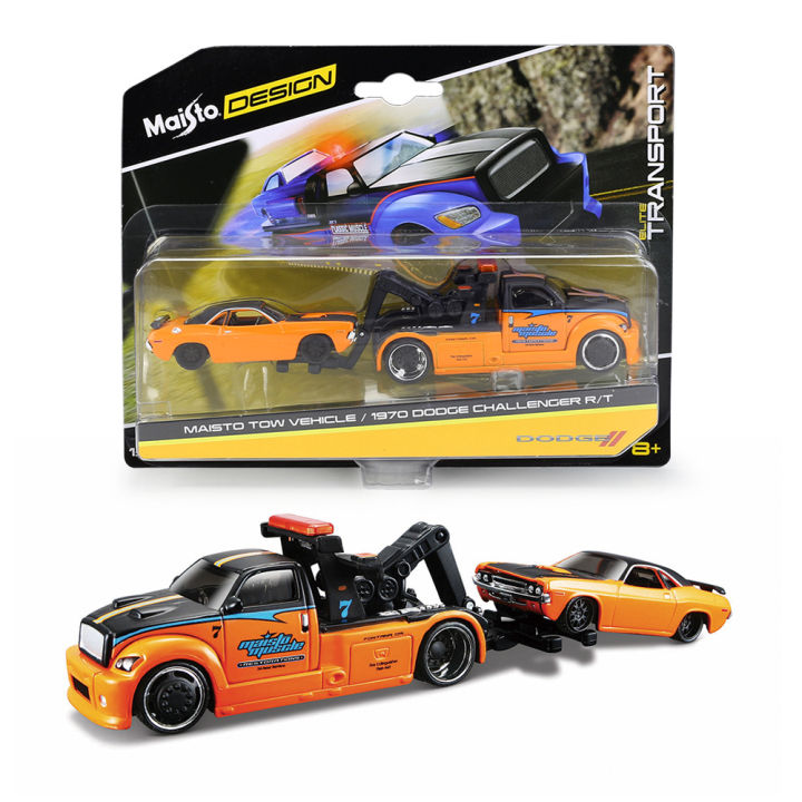 Maisto%201:64%20FLATBED/1988%20BMW%20M3%20E30%201965%20FORD%20MUSTANG%20elite%20transport%20Die-casting%20car%20model%20collection%20gift%20toy%20-%20Image%207