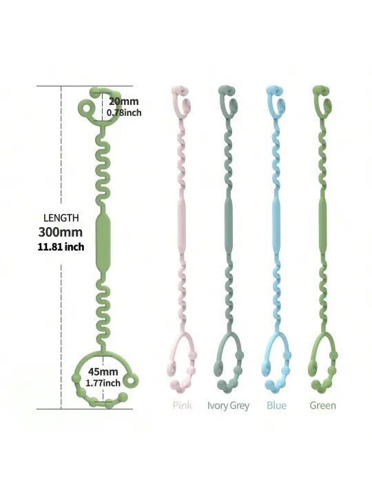 5PK%20Silicone%20Toy%20Straps.%20Safety%20leashes%20for%20bottles%20&%20teethers%20for%200-18M.%20Perfect%20for%20strollers,%20highchairs%20&%20car%20seats.%20-%20Image%202