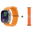 Bluetooth Smart watch 49mm Ap22 Ultra full Touchscreen Call function. 