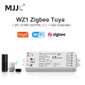 Tuya Zigbee Dimmer LED Switch 12V 24V 36V DC 2CH Wireless RF 2.4G Remote WIFI Smart Life CCT WW CW Strip Controller WZ1 Dimer. 