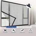 Summer, simple, black, mosquito net with multiple sizes to choose from, adhesive 2cm tape, window screen, curtain mosquito net.