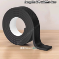 DIY Anti-slip Furniture Pads Thick 6mm Black Mute Mats Bumper Damper Self-Adhesive Furniture Table Chair Foot Protection Pads. 