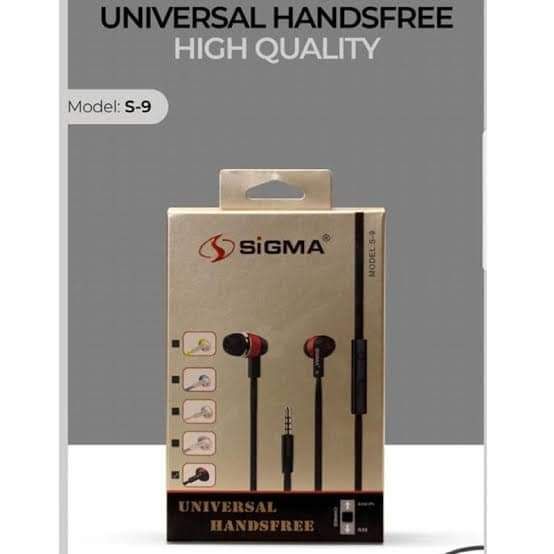SIGMA Universal S9 Handsfree Dynamic High Base With Loud Sound.