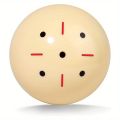 Billiards training cue ball, diameter 57.2mm single-sided polka dot billiards beginners, billiards practice ball. 