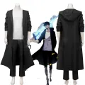 Anime Knight Killer Sung Jin-woo Solo Sung Jinwoo Leveling Cosplay Costume Wig Shun Mizushino Trench Coat Halloween Cos  Outfit. 