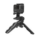 For GoPro Hero 12 Tripod Desktop Tripod Handheld Tripod Adjustable Angle For Go Pro Hero 11 10 9 Insta360 DJI Osmo Action Camera. 