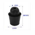 10 Pcs/set Black Car Bumper Door Overslam For Hyundai All Vehicle Elantra Accent Tucson Soul RIO Creta Soanta.