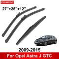 1/2/3/4/6PCS Car Wiper For Opel Astra J GTC 2009-2015 Front Rear Wiper Blades Brushes Cutter Auto Accessories 2013 2014 2015.